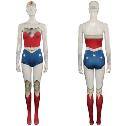 Justice League: Warworld Diana Prince Women Adult Roleplay Party Carnival Halloween Cosplay Costume