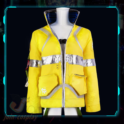 Anime CYBERPUNK Edgerunners David Martinez Cosplay Costume Jacket With Luminous Collar