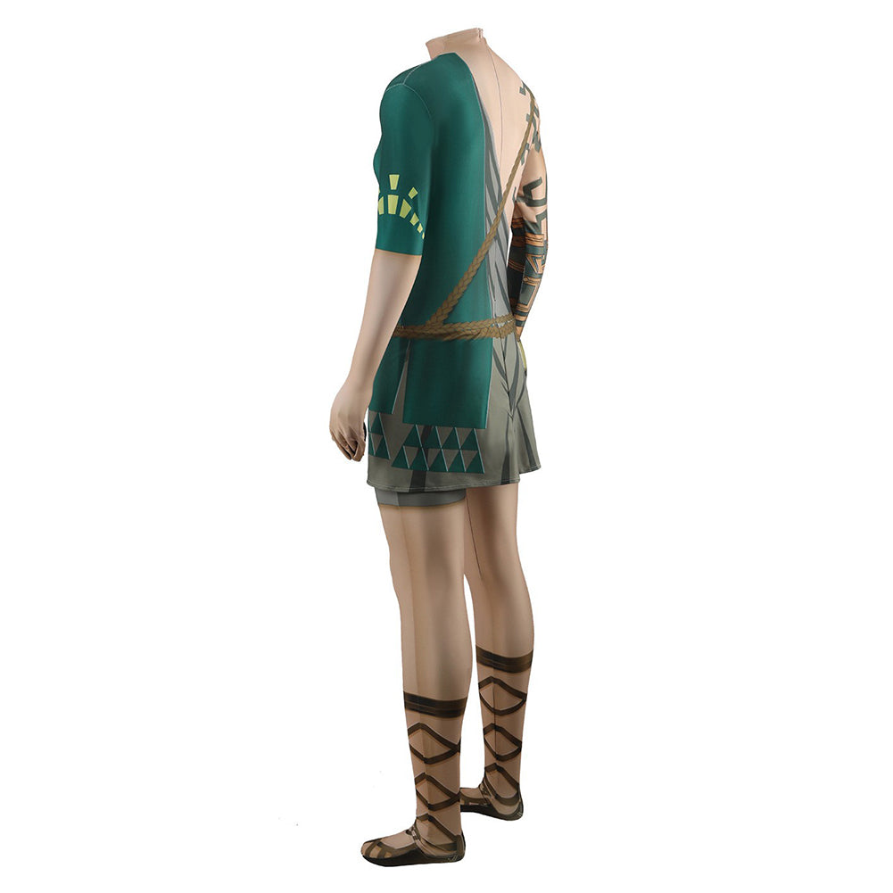 Game The Legend of Zelda Link Bodysuit Outfits Halloween Carnival Suit Cosplay Costume