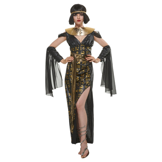 Deluxe Women Ancient Egyptian Queen Dress Goddess Pharaoh Cosplay Carnival Easter Purim Dress Halloween Costume