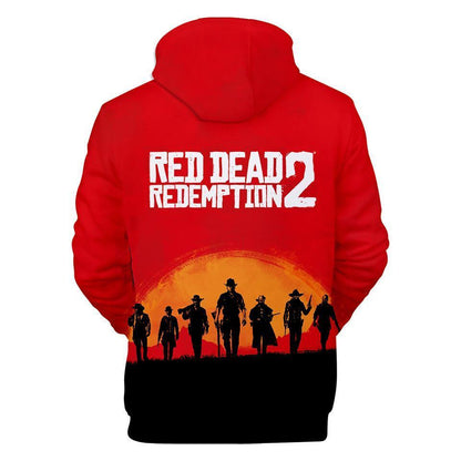 Game Red Dead Redemption 2 Cosplay Hoodies Sweatshirts