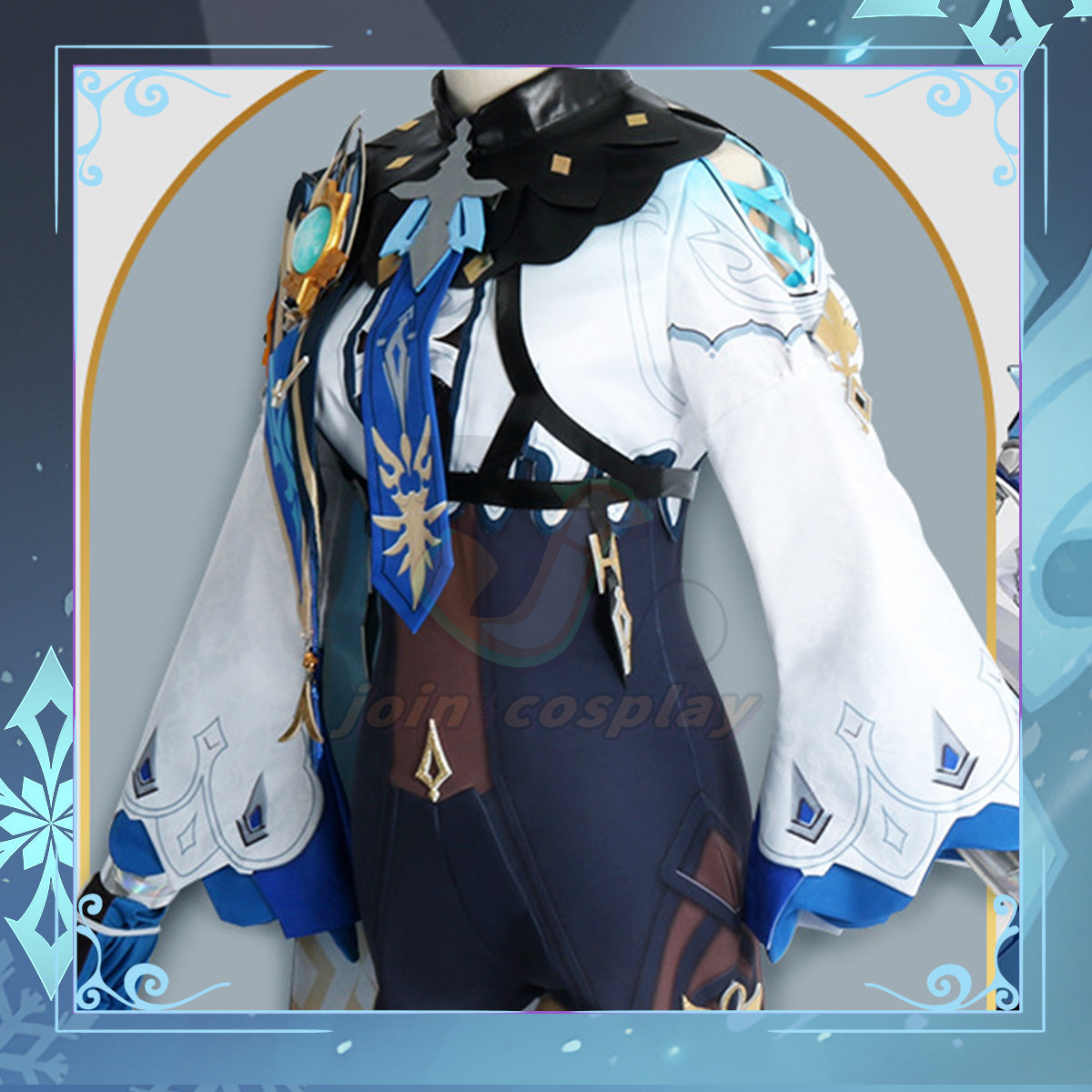 Game Genshin Impact Cosplay Eula Cosplay Costume