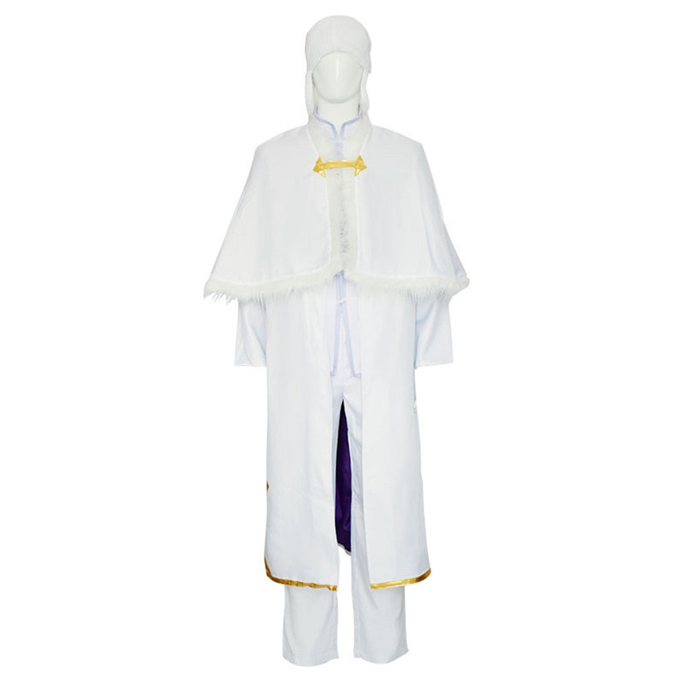 Anime Fyodor D Dostoevsky White Adult Outfits Party Carnival Halloween Cosplay Costume