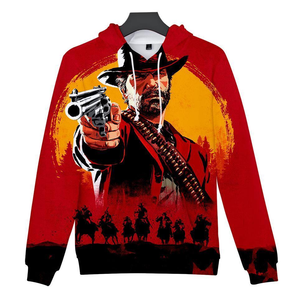 Game Red Dead Redemption 2 Cosplay Hoodies Sweatshirts