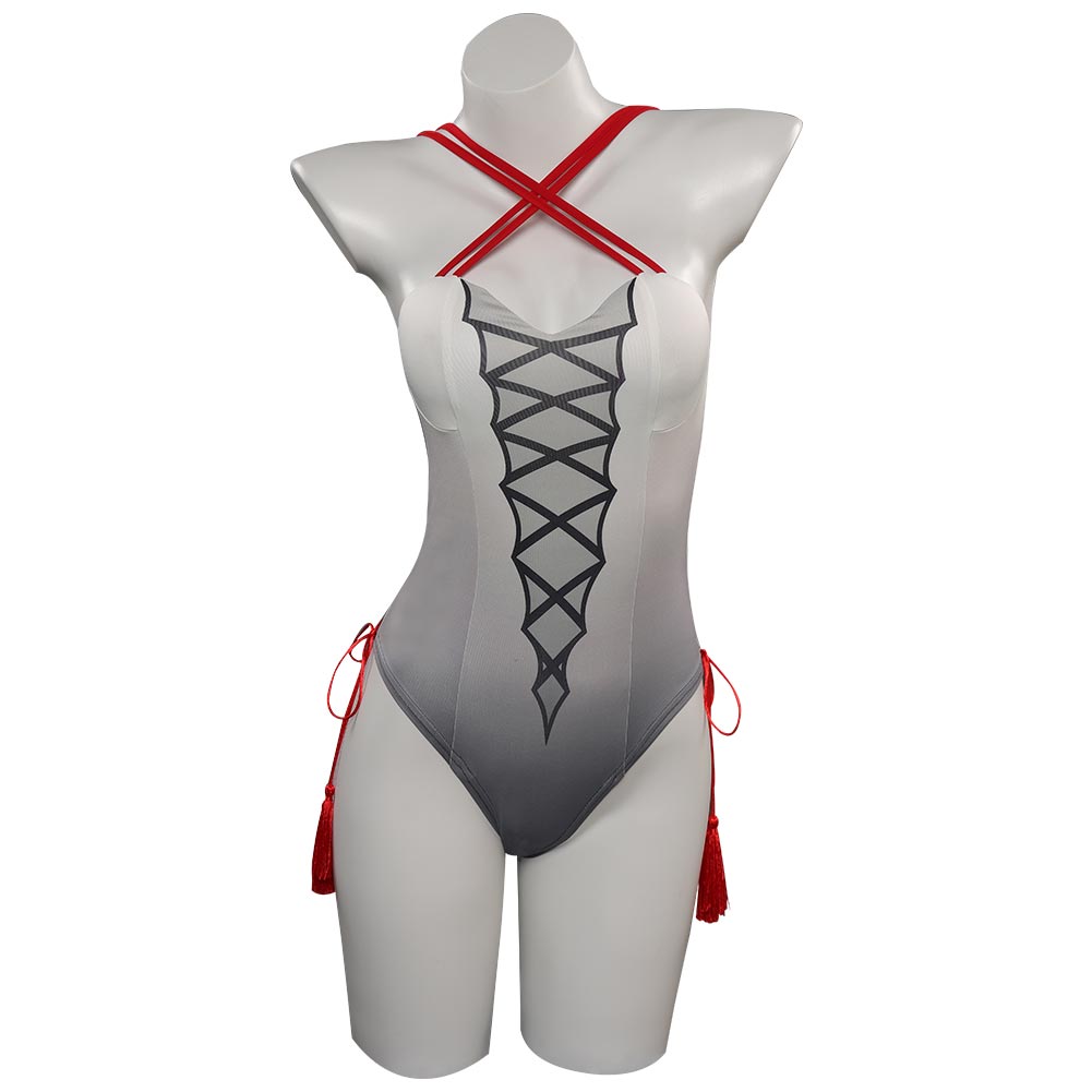 Genshin Impact-Shen He Swimsuits Outfits Halloween Carnival Cosplay Costume