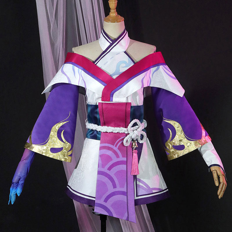 League Of Legends LOL Spirit Blossom Soraka Chromas Cosplay Costume