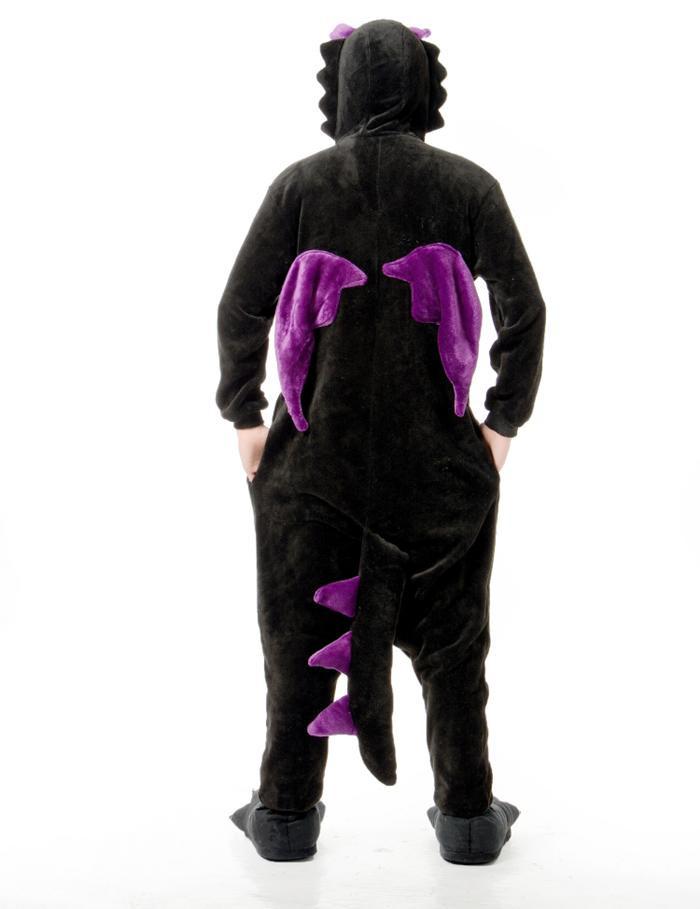 Kigurumi Onesie Black Dragon