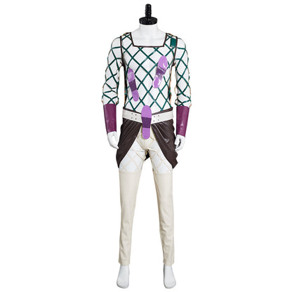 Jojo‘s Bizarre Adventure - Stone Ocean Narciso Anasui Jumpsuit Cosplay Costume