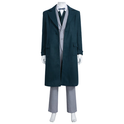 Fantastic Beasts: The Secrets of Dumbledore Newt Scamander Movie Cosplay Costume