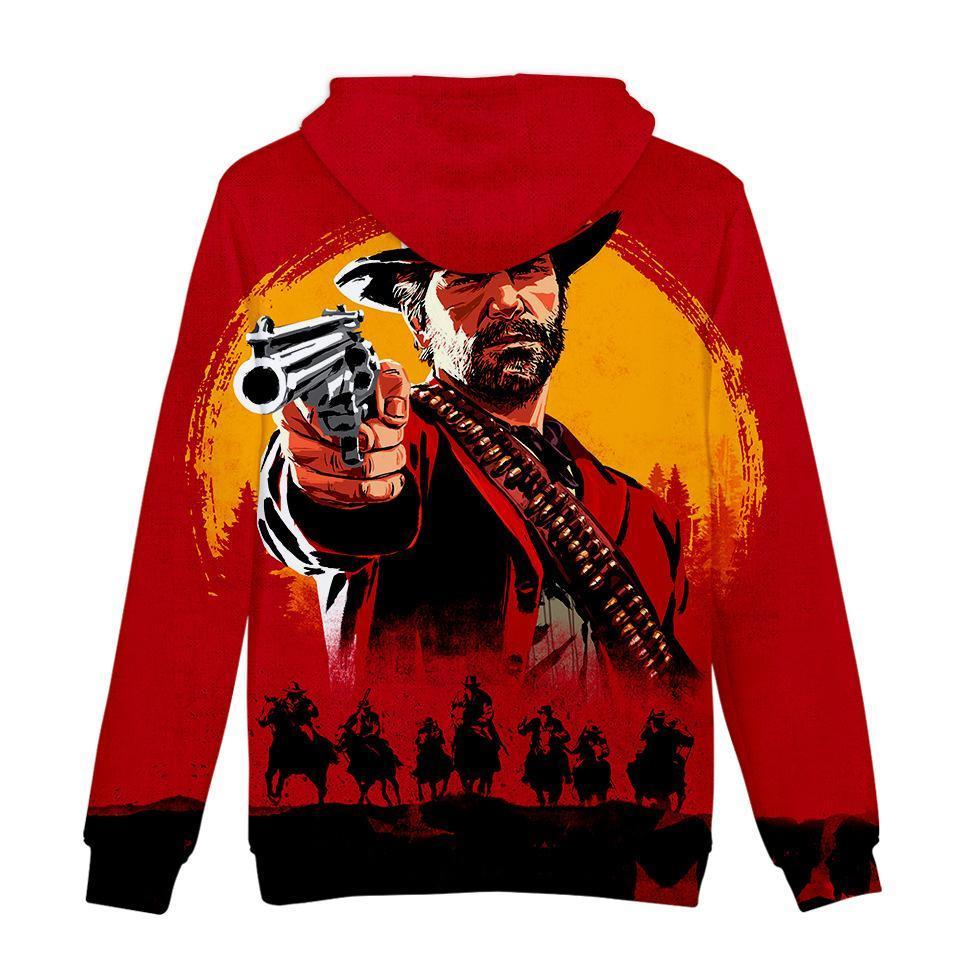 Game Red Dead Redemption 2 Cosplay Hoodies Sweatshirts