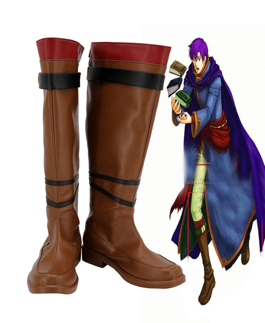 Fire Emblem Fire Sword Canas Cosplay Shoes