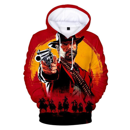 Game Red Dead Redemption 2 Cosplay Hoodies Sweatshirts