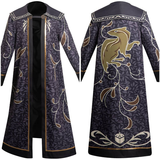 Hogwarts Legacy Hufflepuff Cosplay Costume Robe Outfits Halloween Carnival Party Suit