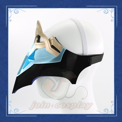 Genshin Impact Fatui Il Dottore Mask Cosplay Accessory Prop