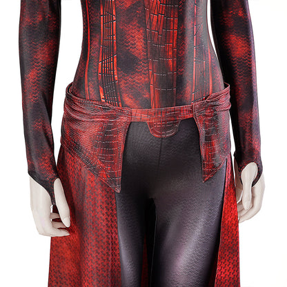 Doctor Strange 2 Scarlet Witch Wanda Django Maximoff Movie Cosplay Costume