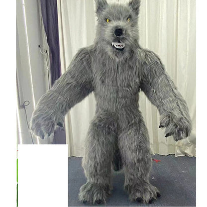 2.6M Gait werewolf Inflatable Costume Mascot for Adult Halloween Parties Anniversaries Weddings Cosplay Costumes werewolf Cos