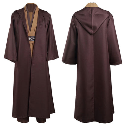 Obi-Wan Kenobi Cos Costume Star Soft Polyester Wars Cosplay Costume Halloween Jedi Role Playing