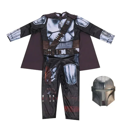 Costumes for Man Mandalorian Cos Bodysuit Spandex Suit for Kids Custom Made Costume for Boys and Girls