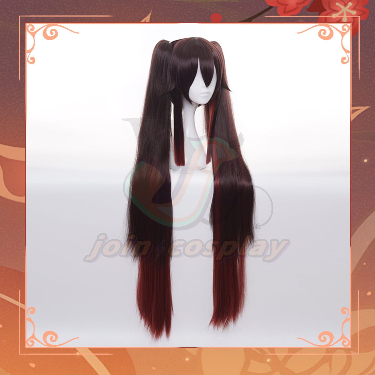 Game Genshin Impact Hutao Cosplay Wig