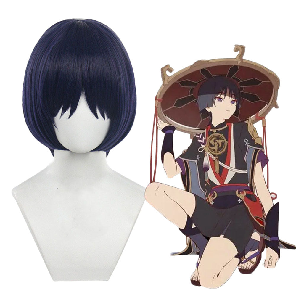 Genshin Impact - Scaramouche Cosplay Wig