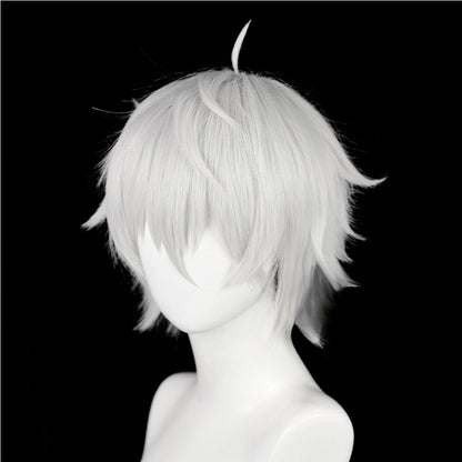 Anime BLUE LOCK Seishiro Nagi White Short Cosplay Wig