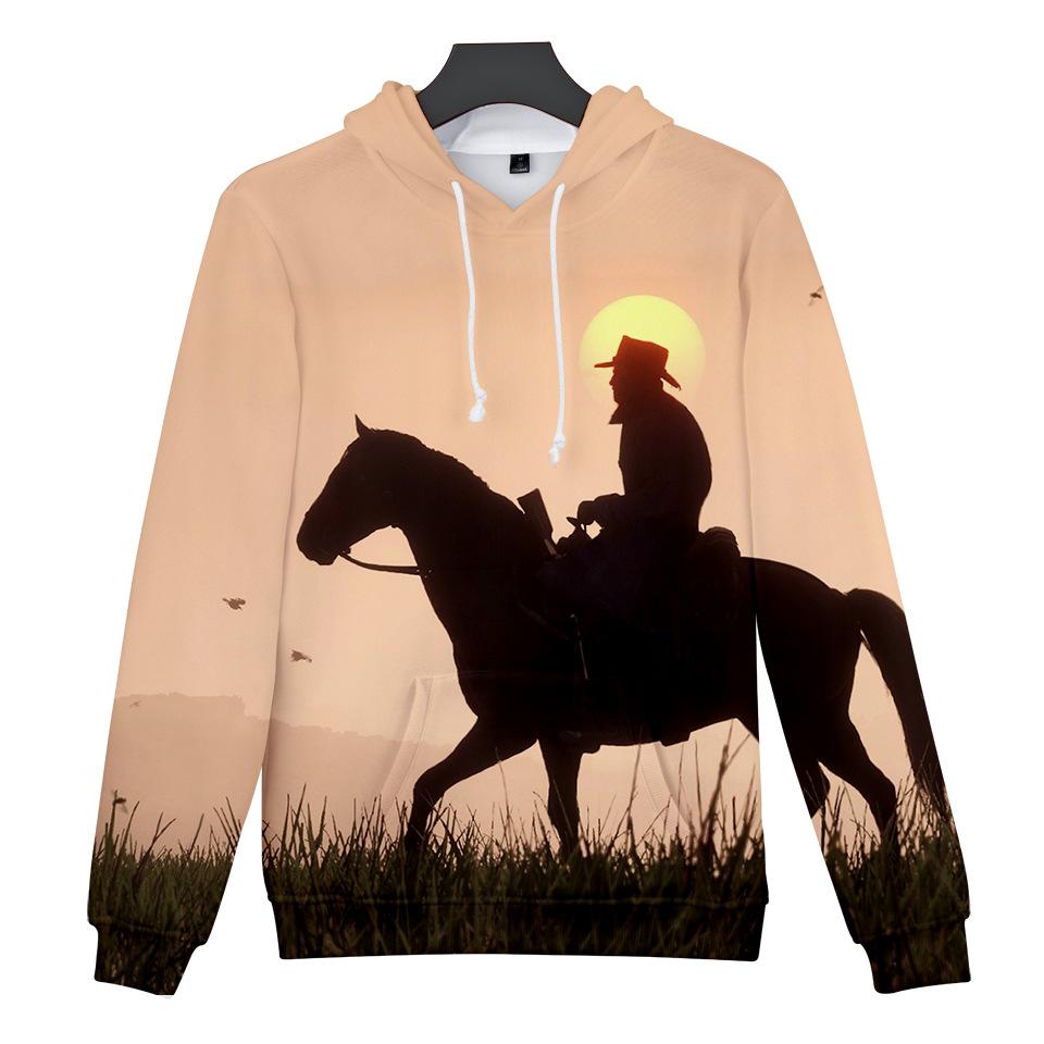 Game Red Dead Redemption 2 Cosplay Hoodies Sweatshirts