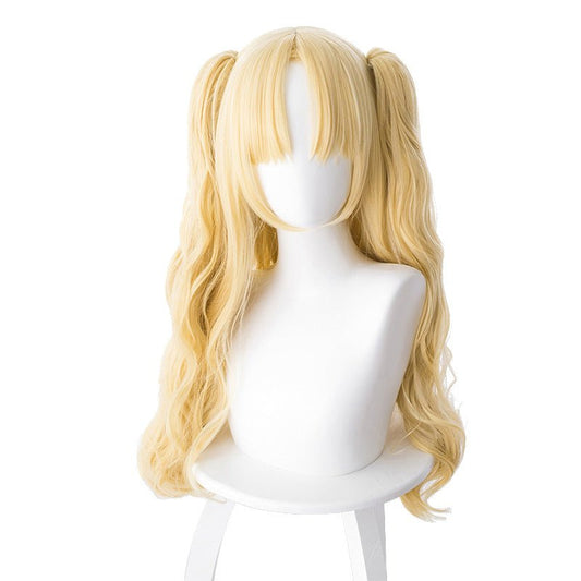 Anime FGO Fatego Fate Grand Order Ereshkigal Yellow Long Cosplay Wig