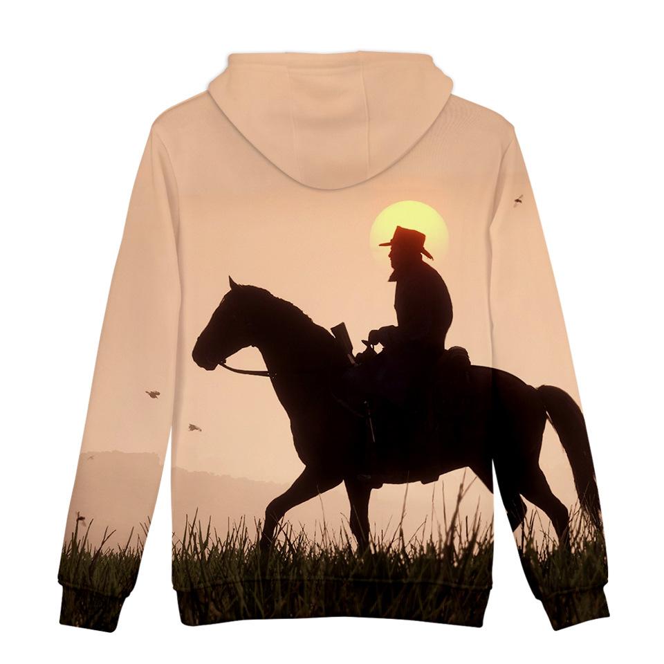 Game Red Dead Redemption 2 Cosplay Hoodies Sweatshirts