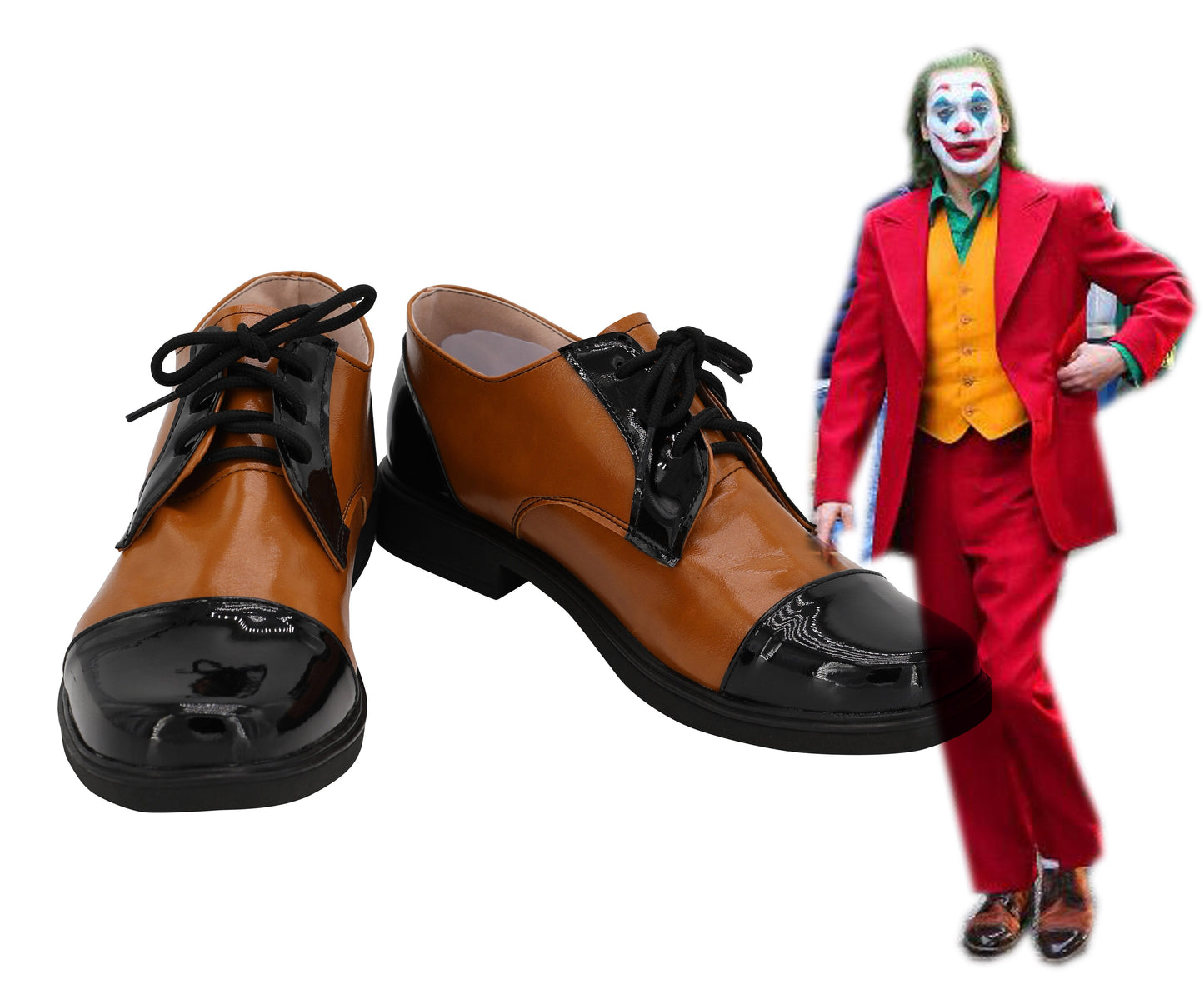 Joker Film DC Movie Joaquin Phoenix Arthur Fleck Cosplay Shoes