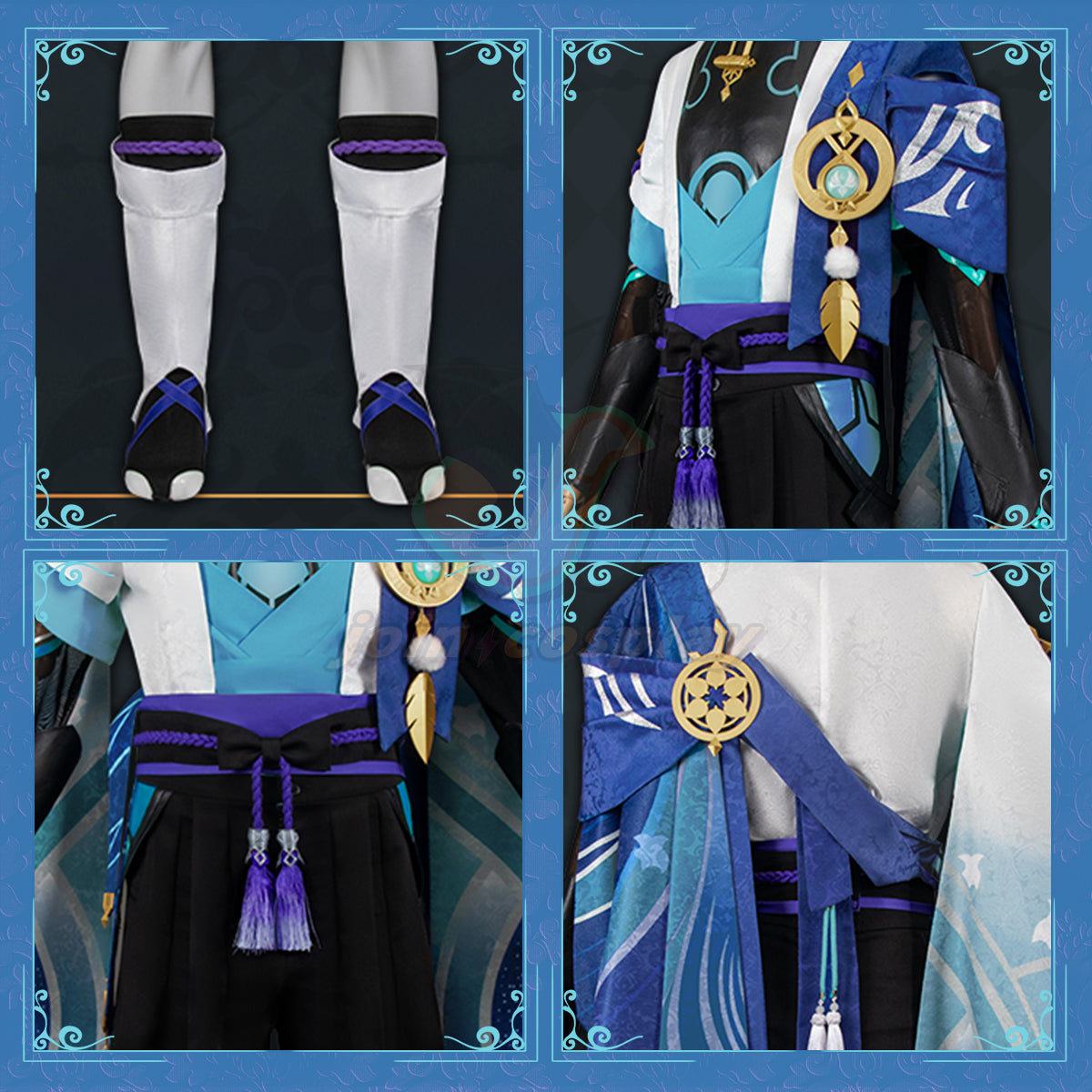 Game Genshin Impact Cosplay Scaramouche Costume Wanderer