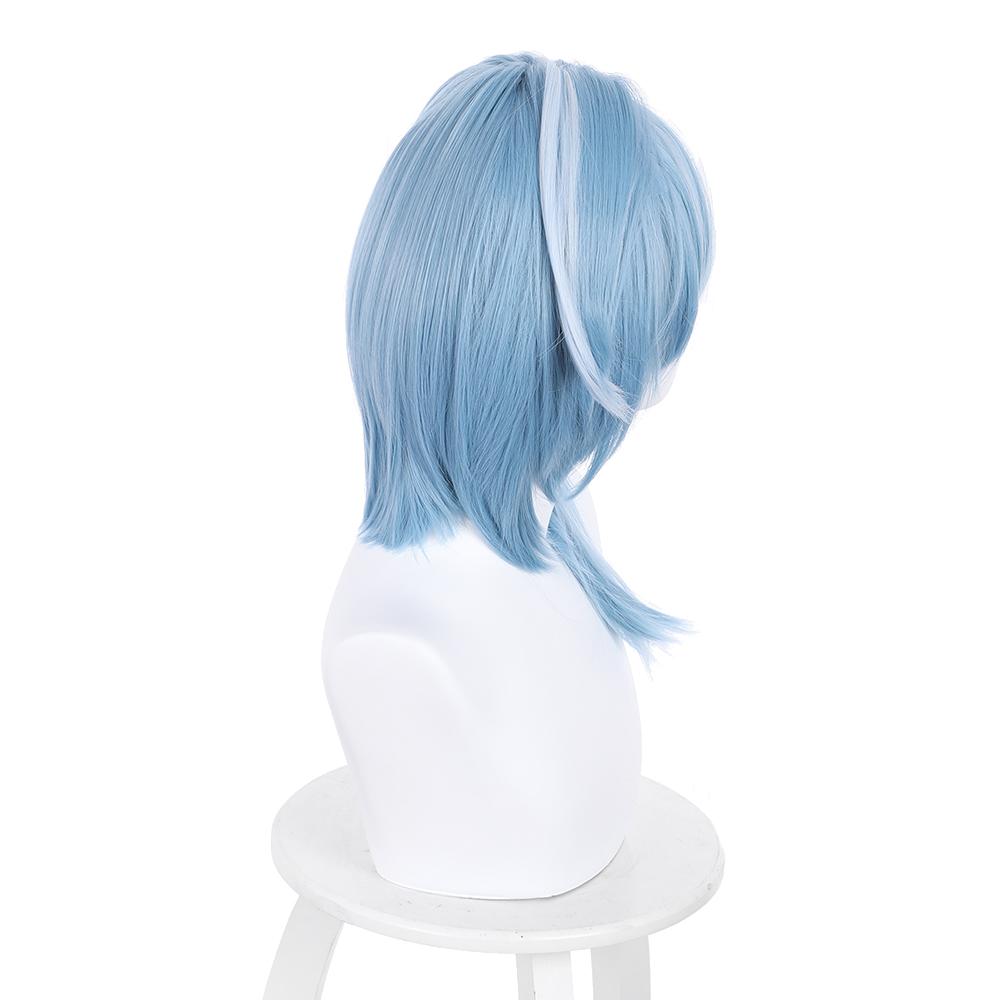 Game Genshin Impact Eula Heat Resistant Synthetic Hair Carnival Halloween Party Props Cosplay Wig