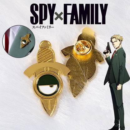 Anime Spy x Family Loid Forger Cosplay Costumes Twilight Green Suit Brooch Pants Vest Gloves Outfit