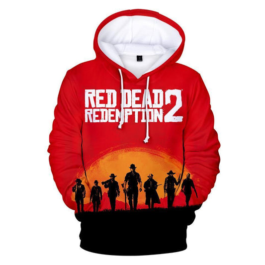 Game Red Dead Redemption 2 Cosplay Hoodies Sweatshirts