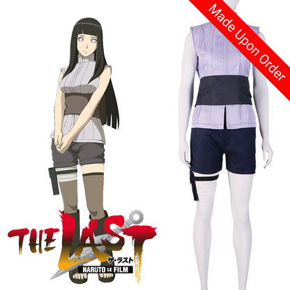 Naruto Final Chapter The Last - Hyuga Hinata Cosplay Costume