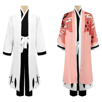 Anime Bleach Thousand Year Blood War Arc Kyoraku Shunsui Cosplay Costume