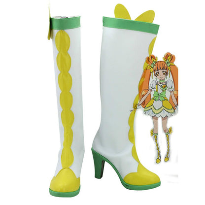 CureRosetta-Cure Rosetta Boots Halloween Costumes Accessory Custom Made Cosplay Shoes