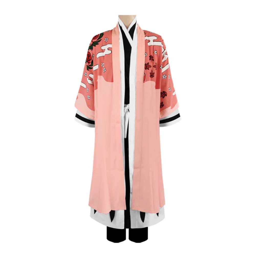 Anime Bleach Thousand Year Blood War Arc Kyoraku Shunsui Cosplay Costume