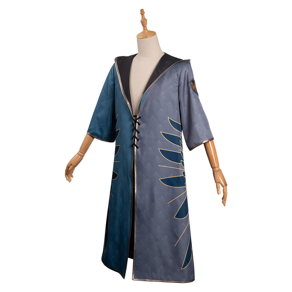 Kids Children Hogwarts Legacy Ravenclaw Robe Cosplay Costume Halloween Carnival Suit