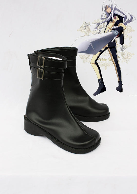 Kato Hitman Reborn Superbi Squalo Cosplay Shoes Boots