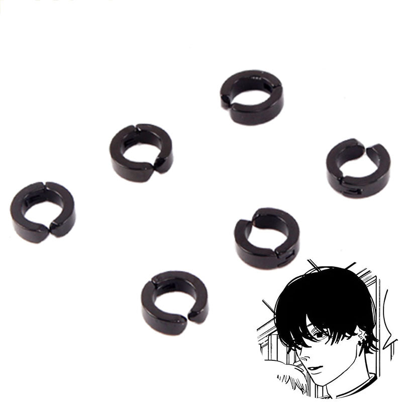 Chainsaw Man Hirofumi Yoshida Ear clip Cosplay Accessory Prop