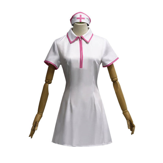 Anime Chainsaw Man Makima,Power  White nurse uniform Cosplay Costume