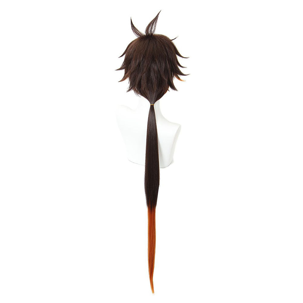 Genshin Impact-Zhongli Cosplay Wig