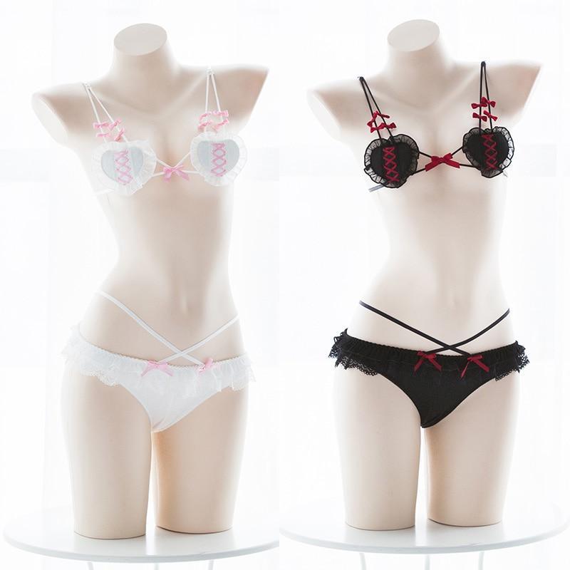 Kawaii Lolita Micro Bikini Sexy Cosplay Lingerie #JU2748