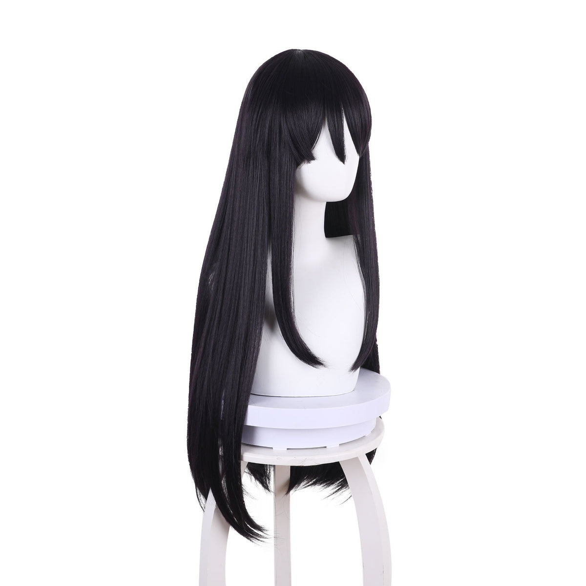 Anime Jigoku Raku Hell&#39;s Paradise Yamada Asaemon Toma Black Long Cosplay Wig