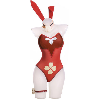 Genshin Impact Klee Bunny Girl Cosplay Costume