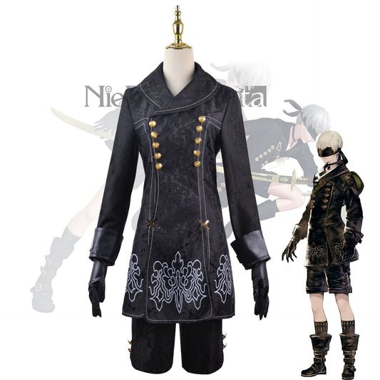 Game NieR Automata 9S Cosplay Costume