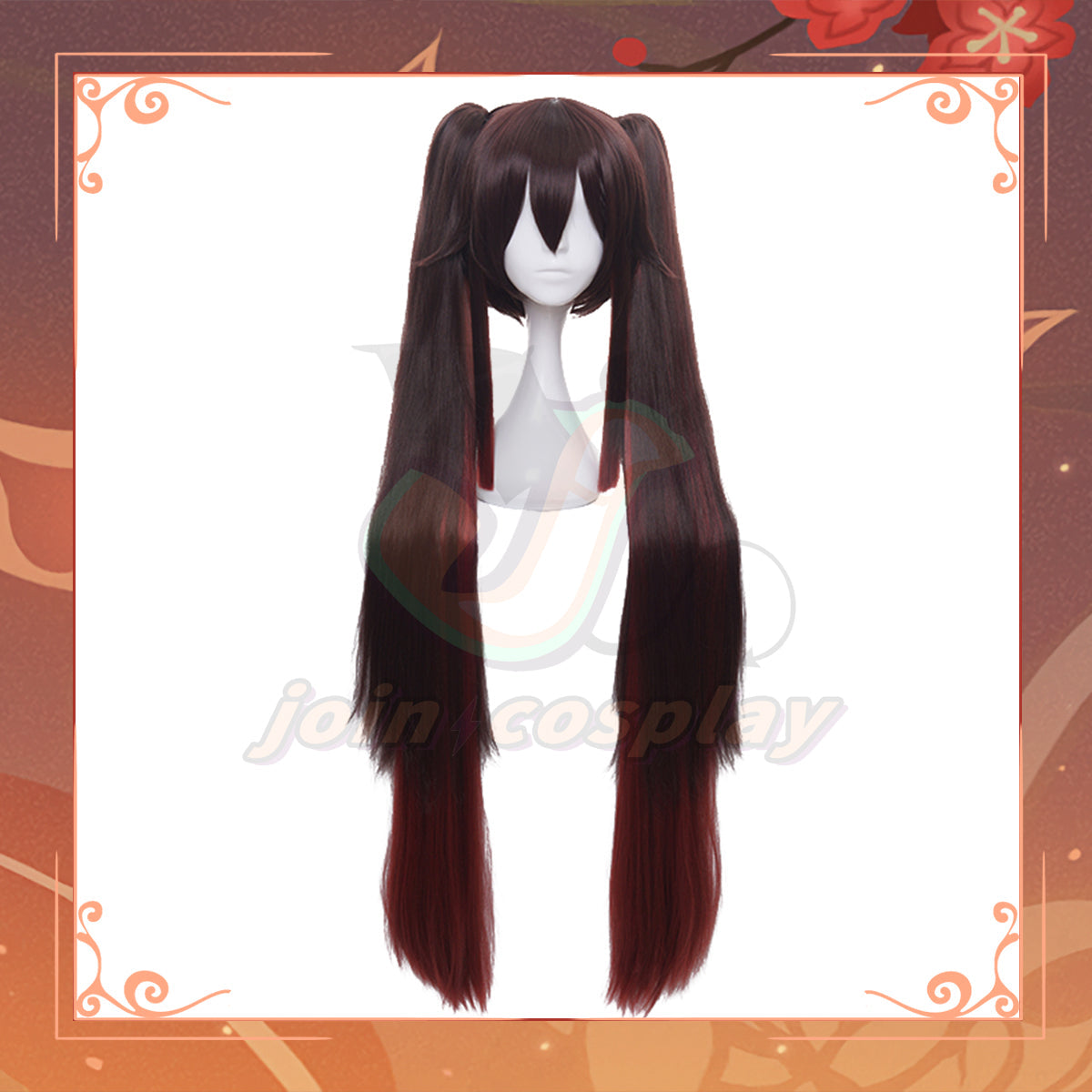 Game Genshin Impact Hutao Cosplay Wig