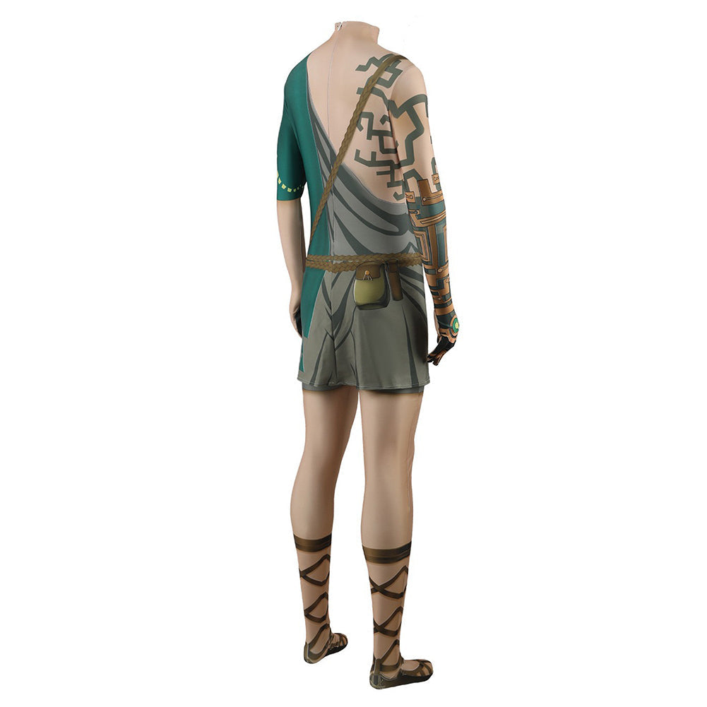 Game The Legend of Zelda Link Bodysuit Outfits Halloween Carnival Suit Cosplay Costume