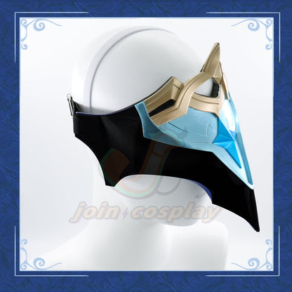 Genshin Impact Fatui Il Dottore Mask Cosplay Accessory Prop