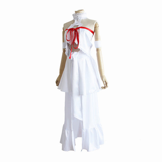 Sword Art Online Yuuki Asuna Cosplay Costume